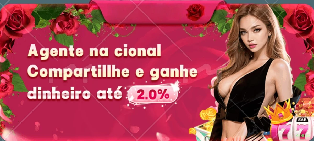 Imagem promocional do aplicativo mobile da 444hot